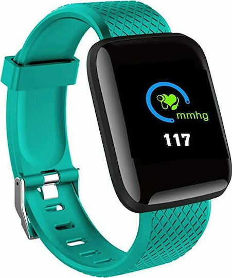 116 Plus Smartwatch with Heart Rate Monitor (Green)
