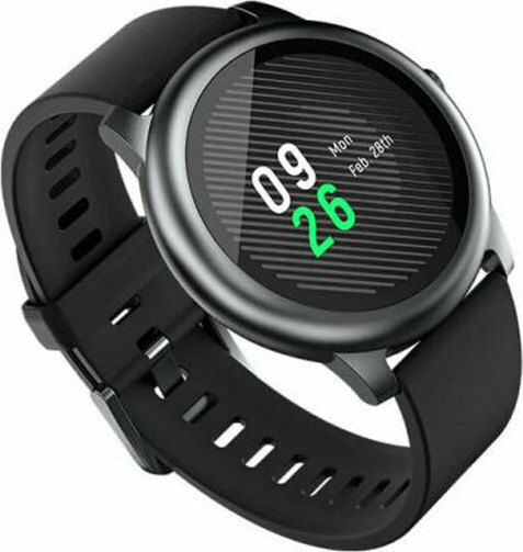 Haylou Solar LS05 45mm Smartwatch με Παλμογράφο (Μαύρο)