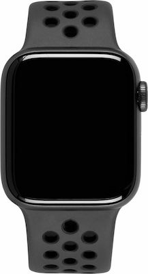 Apple Watch SE Nike Aluminiu 44mm Rezistent la apă cu pulsometru (Anthracite Black)