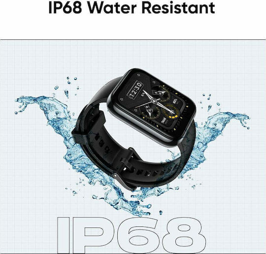 Realme Watch 2 Pro με Παλμογράφο (Μαύρο)