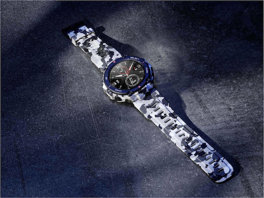 Amazfit T-Rex 48mm Wasserdicht Smartwatch mit Pulsmesser (Camo Green)