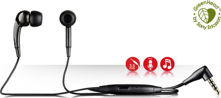Sony MH-650 In-ear Handsfree με Βύσμα 3.5mm Μαύρο