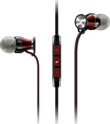 Sennheiser Momentum (iPhone) In-ear Handsfree με Βύσμα 3.5mm Κόκκινο