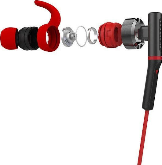 Kenwood KH-SR800 В ушите Безжични с щекер 3.5mm Червен