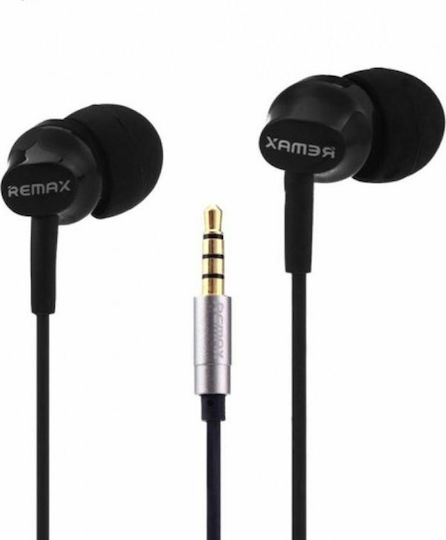 Remax RM-501 In-Ear Freihändig Kopfhörer mit Stecker 3.5mm Schwarz