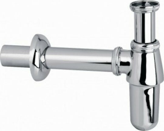 Karag Siphon Spülbecken Silber