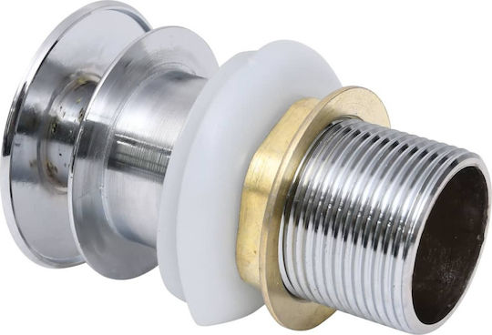 vidaXL Cupru Supapă Chiuveta cu Dimensiune 6.4x6.4cm Argintiu