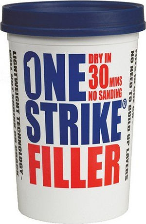 Everbuild One Strike Filler Foam Putty Ready-Made White 450ml