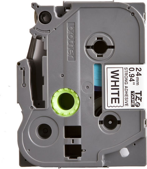 Brother Label Maker Tape 8m x 24mm In Black Colour Compatible With Brother TZe/TZ