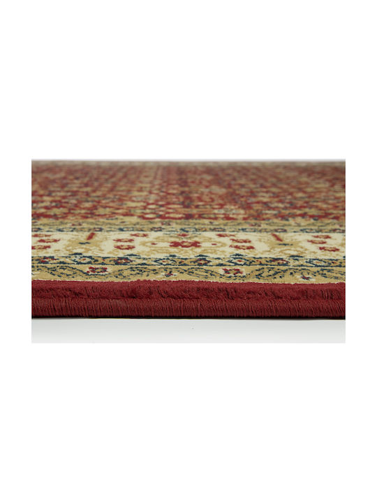 Viokarpet 6808-1018 Rug Rectangular with Fringes Red