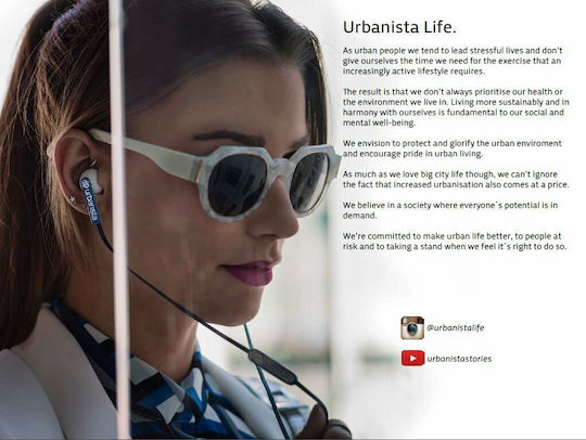Urbanista San Francisco In-ear Handsfree with 3.5mm Connector White