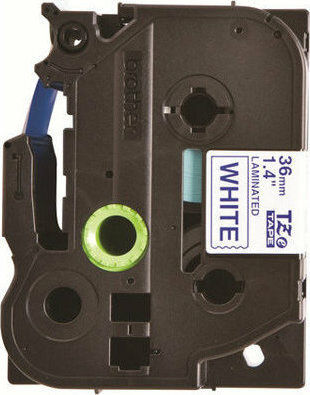 Brother Label Maker Tape 8m x 36mm in White Colour Compatible with Brother TZe/TZ