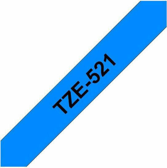 Brother Etikettendrucker-Band 8m x 9mm in Blauer Farbe Kompatibel mit Brother TZe/TZ
