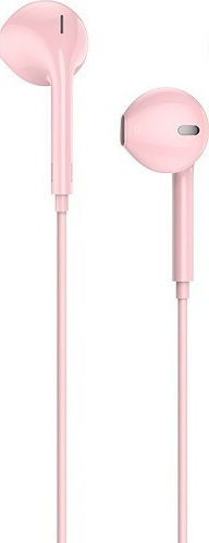 Hoco M55 Earbuds Handsfree with 3.5mm Connector Pink