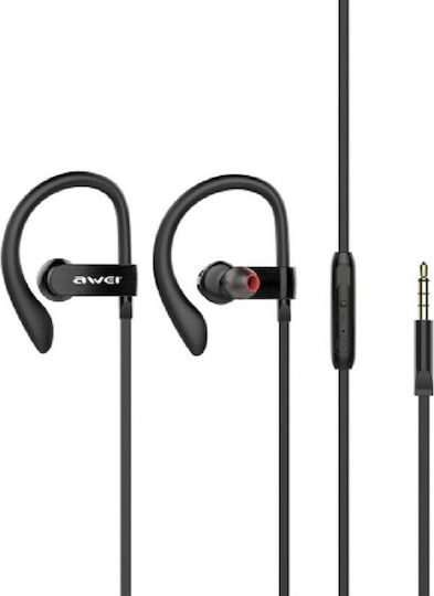 Awei ES-160I Безжични Стерео с жак 3.5mm Черен