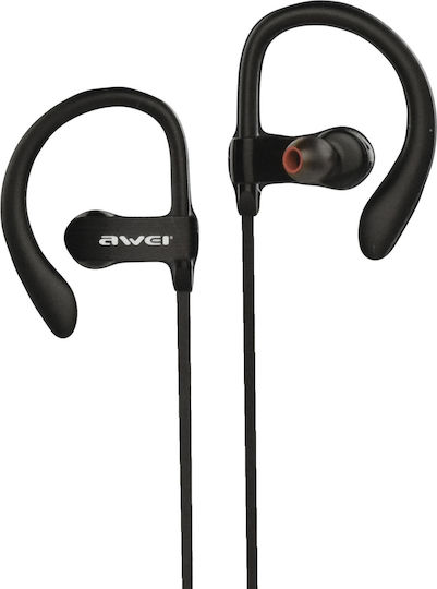 Awei ES-160I Безжични Стерео с жак 3.5mm Черен