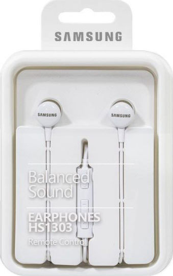 Samsung HS130 In-ear Handsfree with 3.5mm Connector White