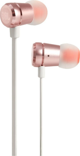 JBL T290 In-Ear Freihändig Kopfhörer mit Stecker 3.5mm Rose Gold