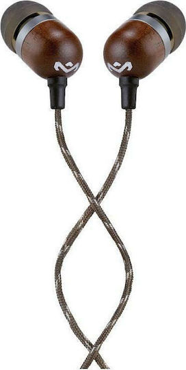 The House Of Marley Smile Jamaica Mic In-ear Handsfree with 3.5mm Connector Black