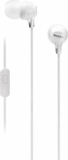 Sony MDR-EX15AP In-ear Handsfree with 3.5mm Connector White