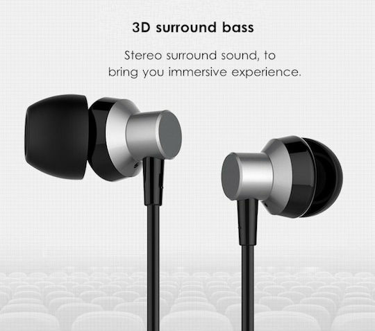 Remax RM-512 In-ear Handsfree Headphones with Connector 3.5mm Black