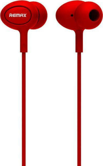 Remax RM-515 In-Ear Freihändig Kopfhörer mit Stecker 3.5mm Rot