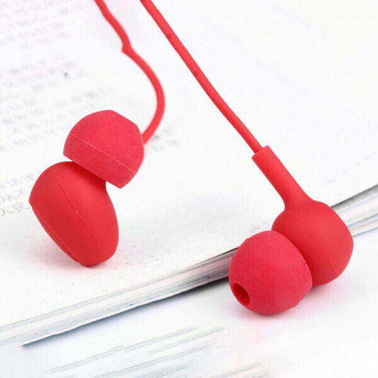 Remax RM-515 In-Ear Freihändig Kopfhörer mit Stecker 3.5mm Rot