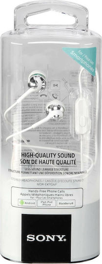 Sony MDR-EX110AP In-ear Handsfree with 3.5mm Connector White