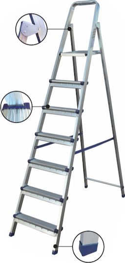 Profal Steel Scară Fier cu 5+1 Trepte