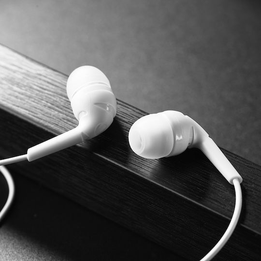 Hoco M40 Prosody In-ear Handsfree με Βύσμα 3.5mm Λευκό
