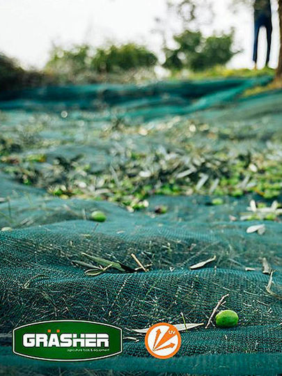 Grasher Olive Net 5x10m Density 90gr/m²