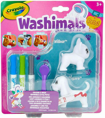 Crayola Ζωγραφική Blister Pack Washimal Pets Dogs για Παιδιά 3+ Ετών (Διάφορα Σχέδια) 1τμχ