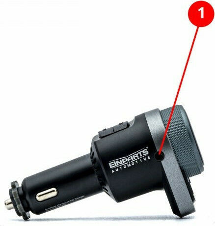 Einparts FM Transmitter Αυτοκινήτου με USB / Bluetooth / AUX