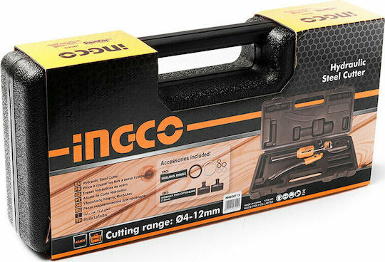 Ingco Foarfecă de tăiat țevi Foarfecă Cutter de metal hidraulic 45kN HHSC0112
