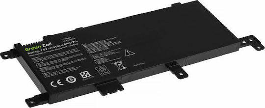 Green Cell Compatible Battery for Asus VivoBook R542 542U/R542UA/R542UF/R542UQ with 4100mAh