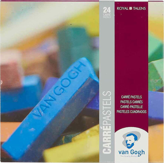 Royal Talens Van Gogh Carre Pastels Σετ Κηρομπογιές 24τμχ