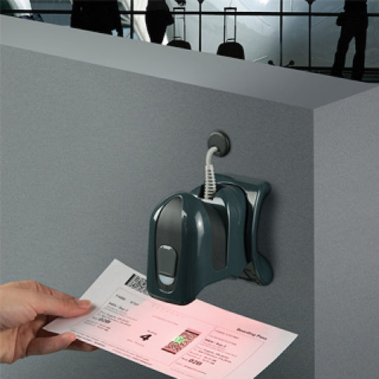 Datalogic Gryphon GPS4421 Präsentation Scanner Verkabelt mit 2D- und QR-Barcode-Lesefunktion