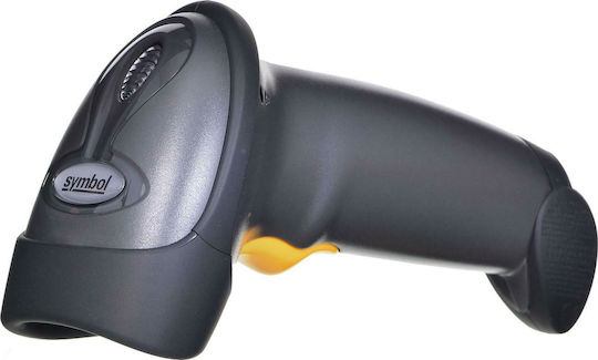 Zebra Symbol LS2208 Handheld Scanner Wired with 1D Barcode Reading Capability