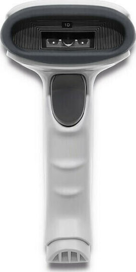 Qoltec Scanner portabil Cu fir cu capacitate de citire a codurilor de bare 1D