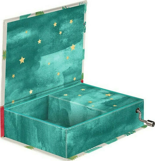 Moses Weihnachtliche Figur Box Grün Länge 9.5cm mit Musik