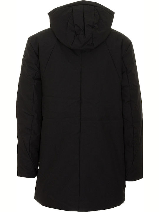 Χειμωνιάτικο Μπουφάν Παρκά Black / Grey
