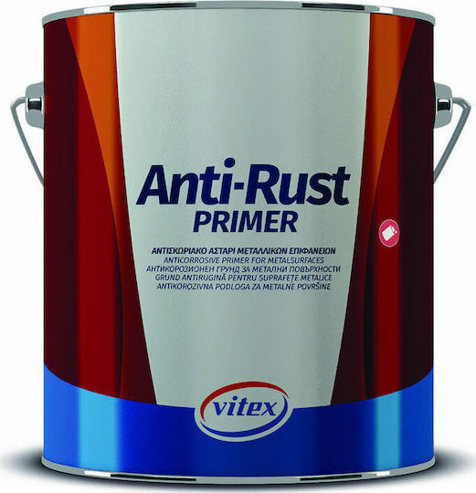 Vitex Anti-Rust Primer Primer Ashless Primer Anti-corrosive Protection Coffee Suitable for Metal 2.5lt