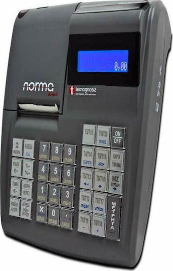 Norma Norma EJ NET ΙΙ Φορητή Ταμειακή Μηχανή με Μπαταρία σε Γκρι Χρώμα