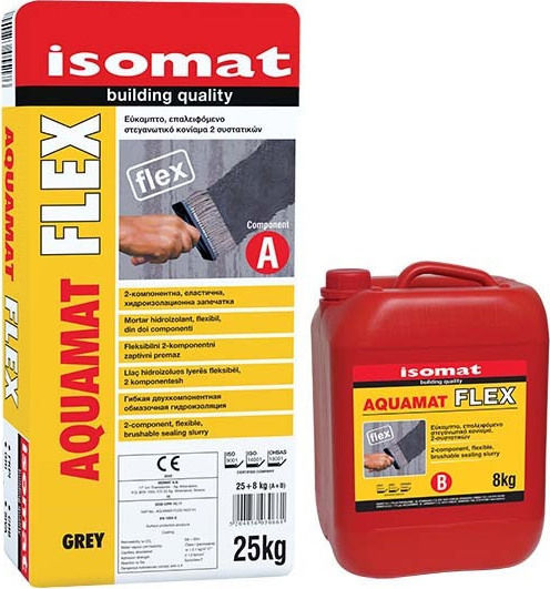 Isomat Aquamat Flex Material etanș 33kg Gri