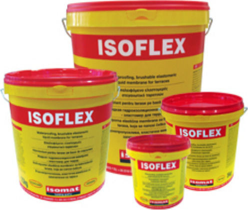 Isomat Isoflex Еластомерен Акрил Нанасяемо Уплътнително 2 Компоненти 5кг Бял