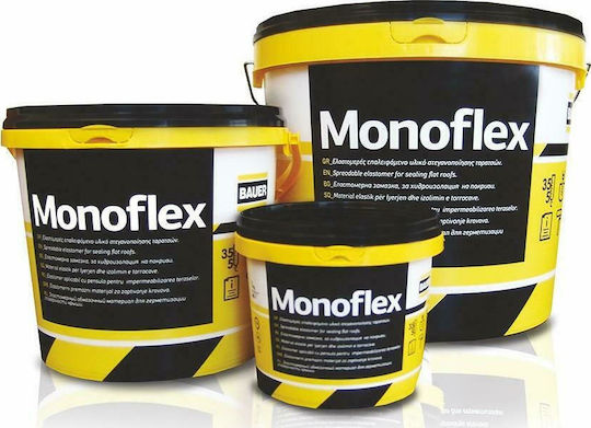 Bauer Monoflex Еластомерен Акрил Нанасяемо Уплътнително 9лт Бял