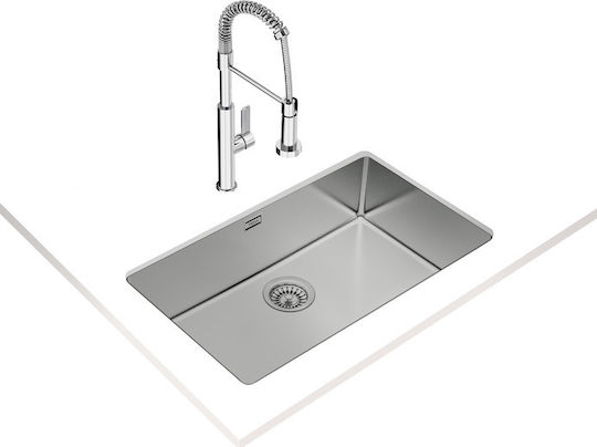 Teka Be Linea RS15 71.40 Undermount Inox Μ75xΠ44cm Silver