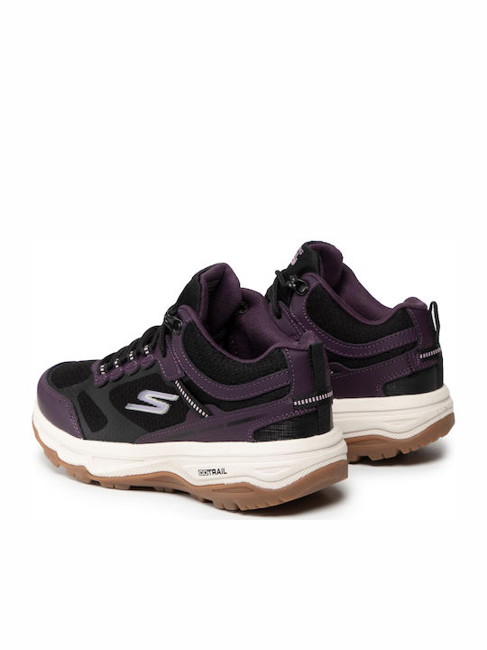 Skechers Highly Elevated Γυναικεία Ορειβατικά Παπούτσια Μαύρα