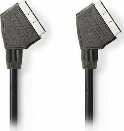Nedis Cable Scart male - Scart male 1.5m Black CVGT31000BK15