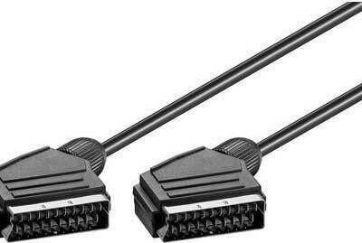 Goobay Cable Scart male - Scart male 1.5m Black 11702